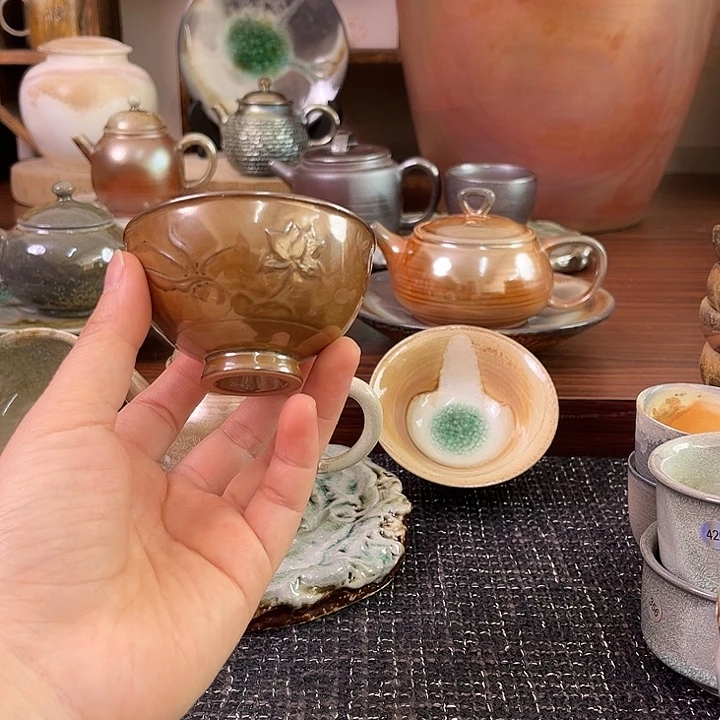 荷叶主人杯茶杯酒杯