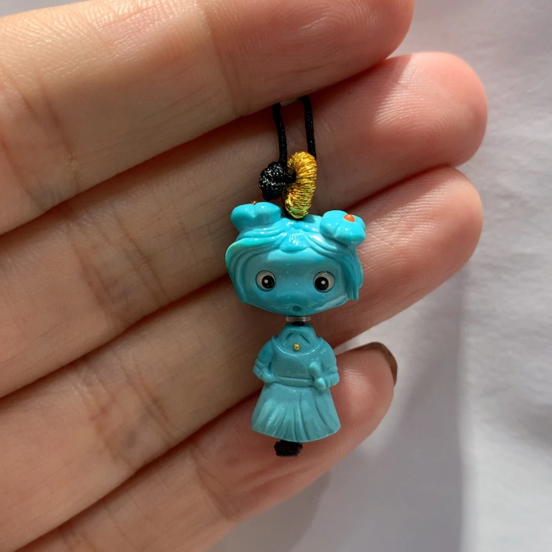 未镶嵌绿松石吊坠