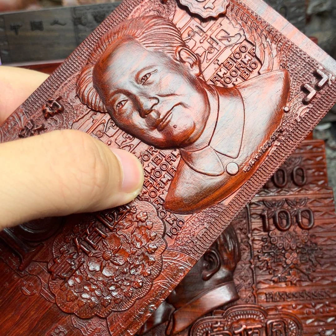 木木雕新版加厚檀木58