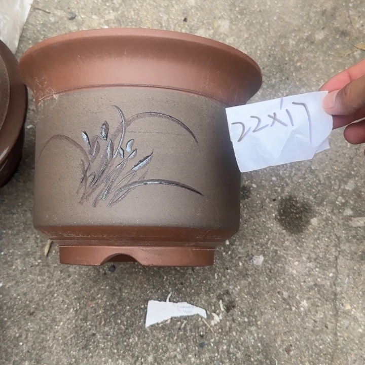 紫砂花盆特价清仓