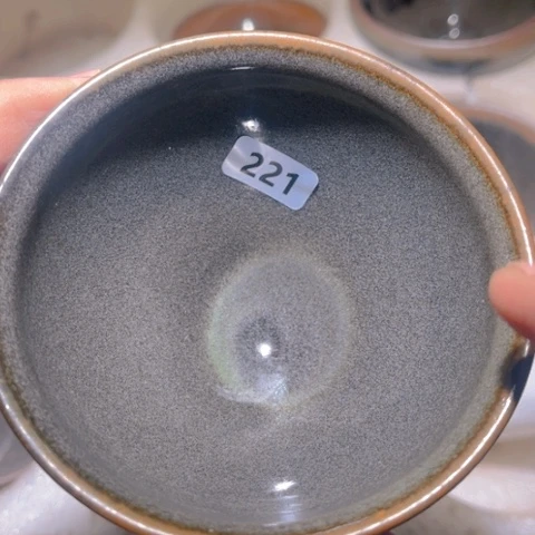 茶盏原矿原釉柴烧建盏