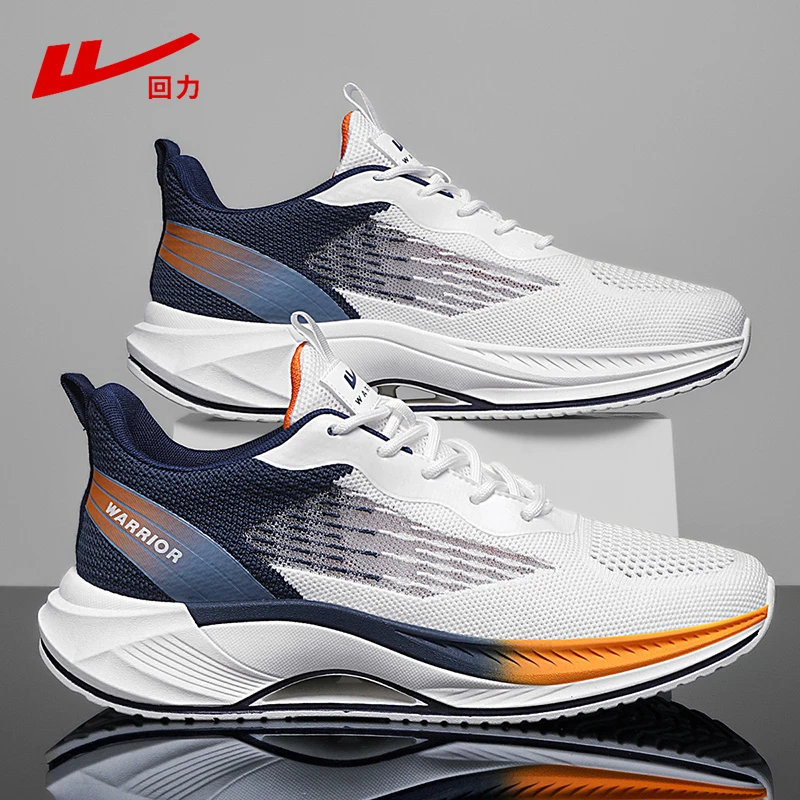 回力男鞋2025新款运动休闲鞋冬季网面透气网鞋跑步鞋轻便椰子鞋男