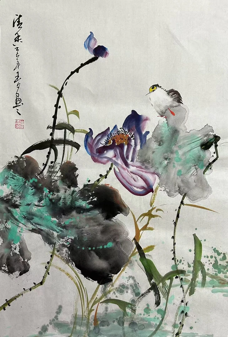 李玉夕《清乐右》45*68