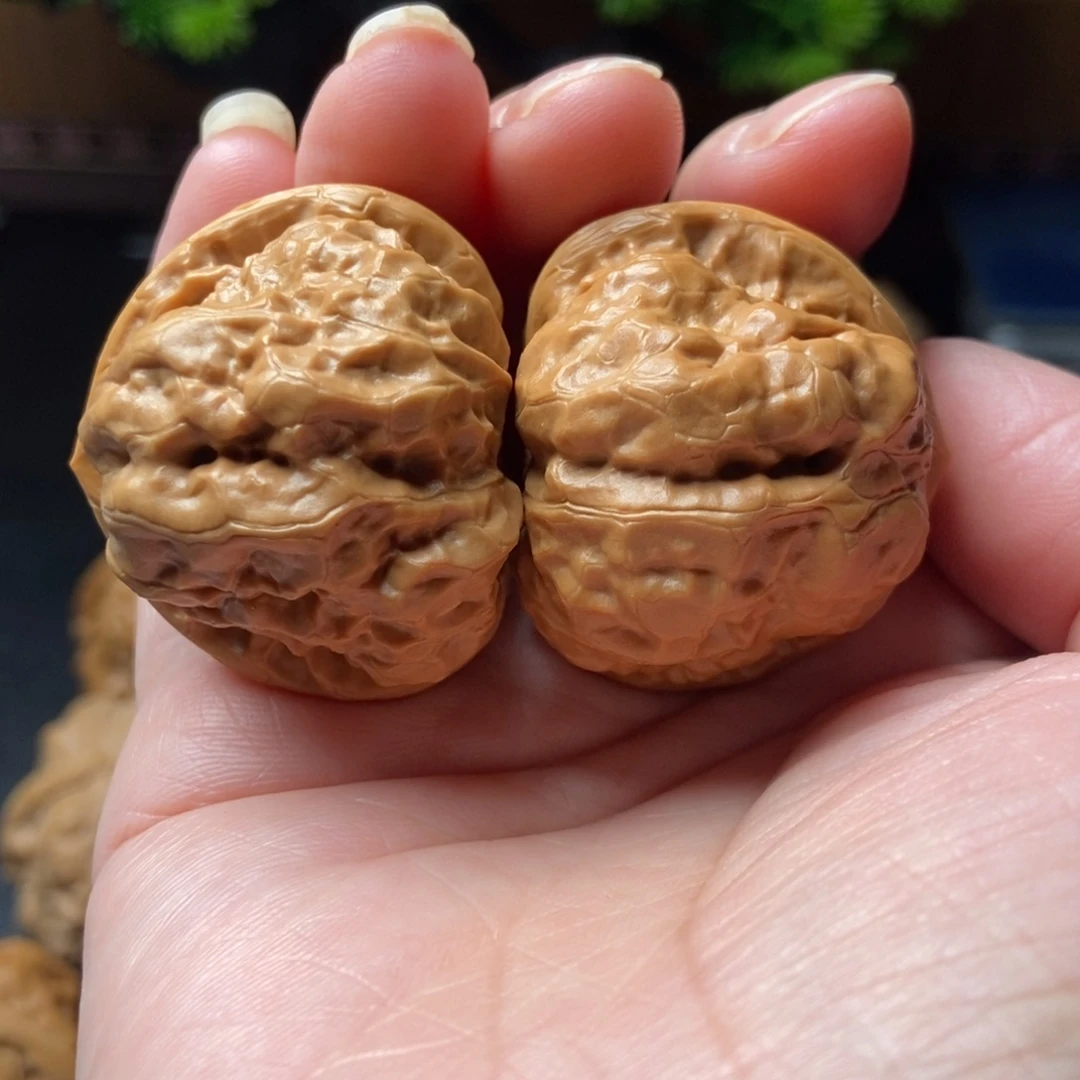 文玩核桃把件蛤蟆头37