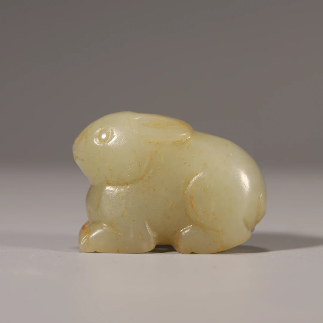 Lot22明代 和田玉兔