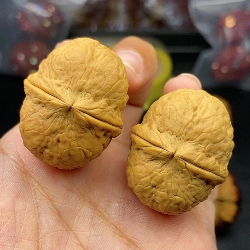 【闪购商品】把件文玩核桃34尺寿星元宝