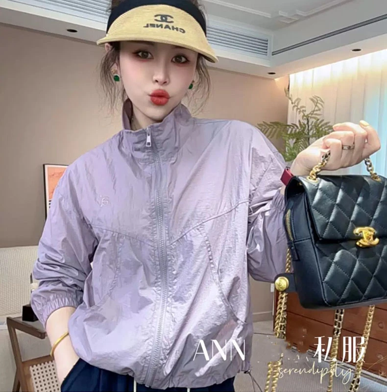 【补贴专属价】防晒衣女新款夏季轻薄短款立领透气外套防晒服装