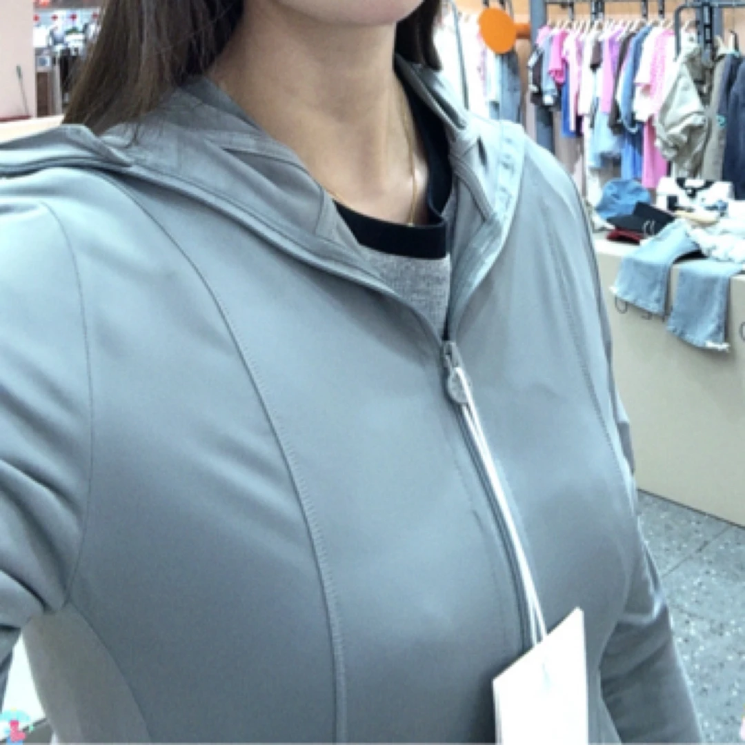 连帽修身型长袖常规纯色短外套运动立领韩版宽松抽绳百搭休闲