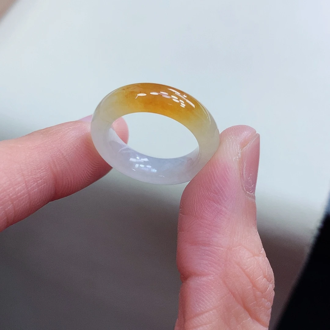 未镶嵌戒圈翡翠10-11号