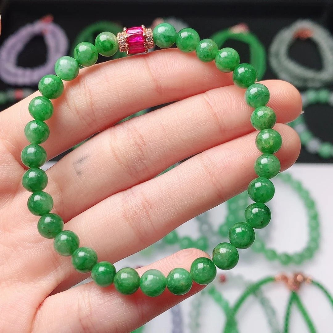 翡翠未镶嵌手链翡翠