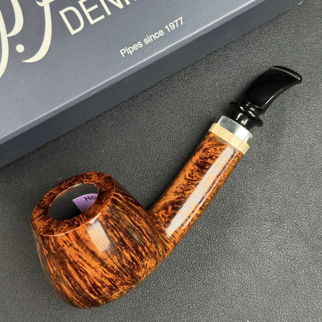 丹麦吉普森高端High grade-10级长杆石楠木手工烟斗内径21斗深40