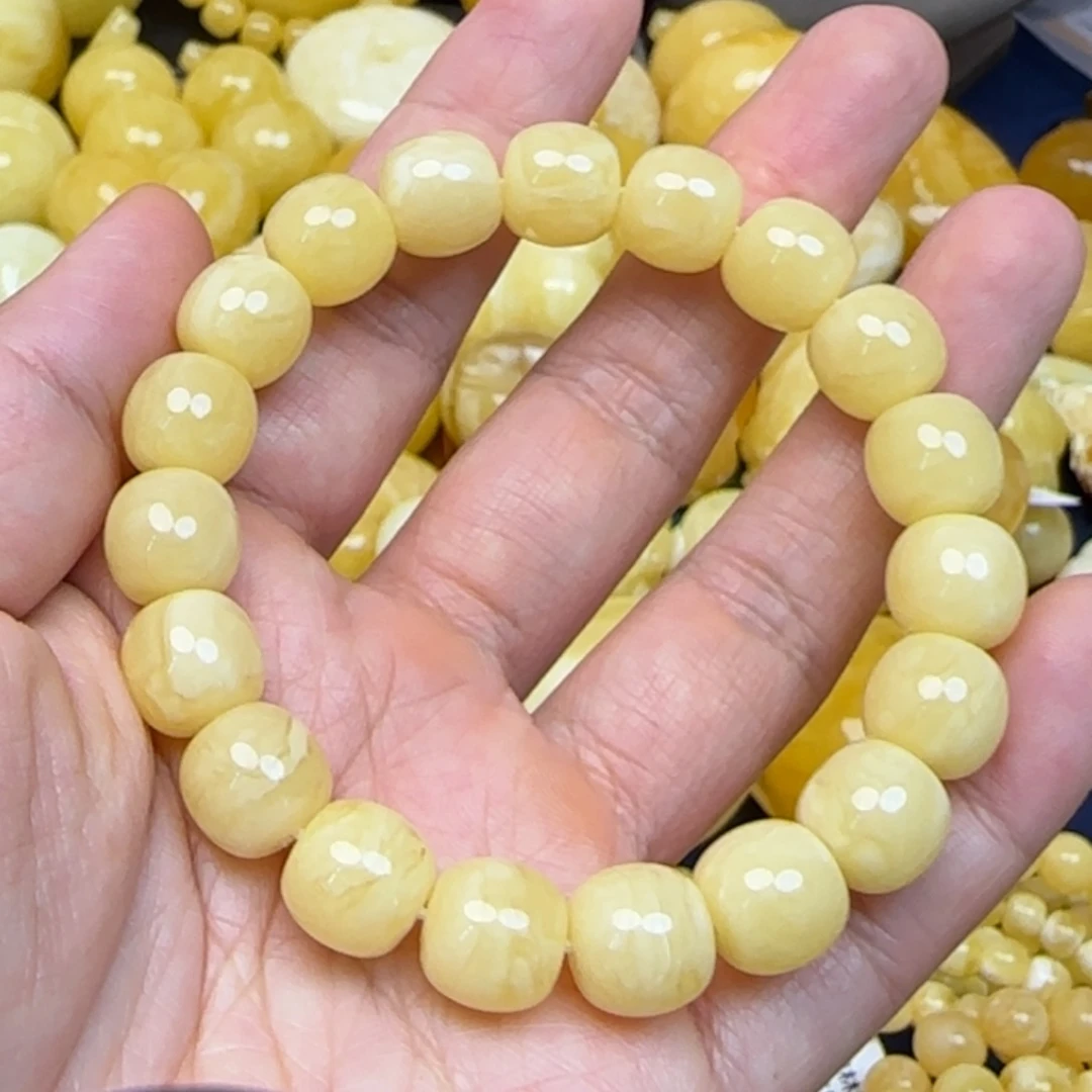 浅***的蜜蜡颈饰未镶嵌天然蜜蜡