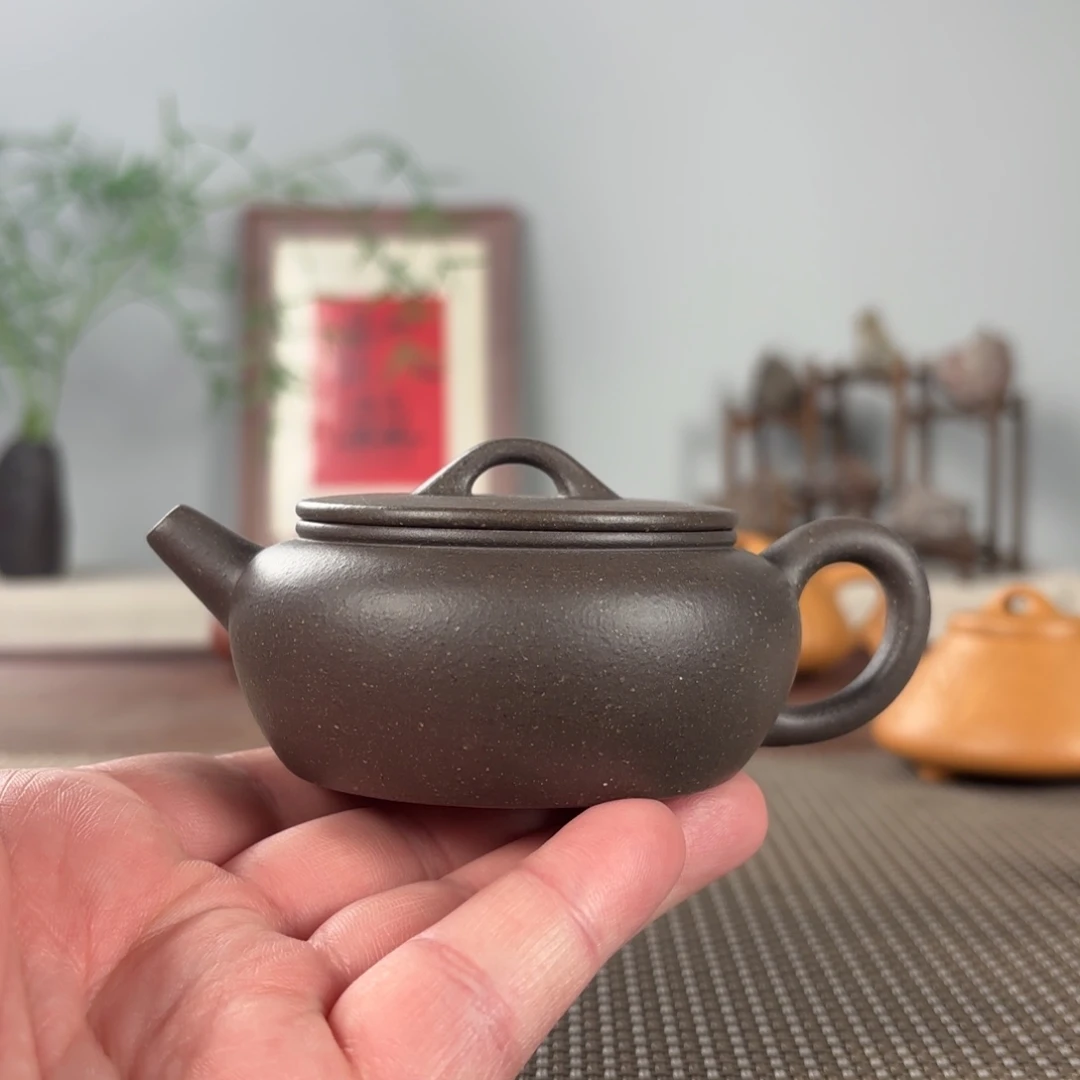茶壶紫砂黄龙山原矿紫砂壶150