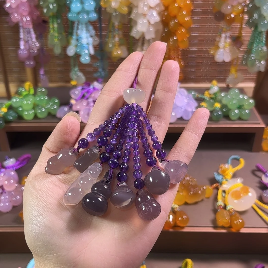 玛瑙/玉髓未镶嵌车挂