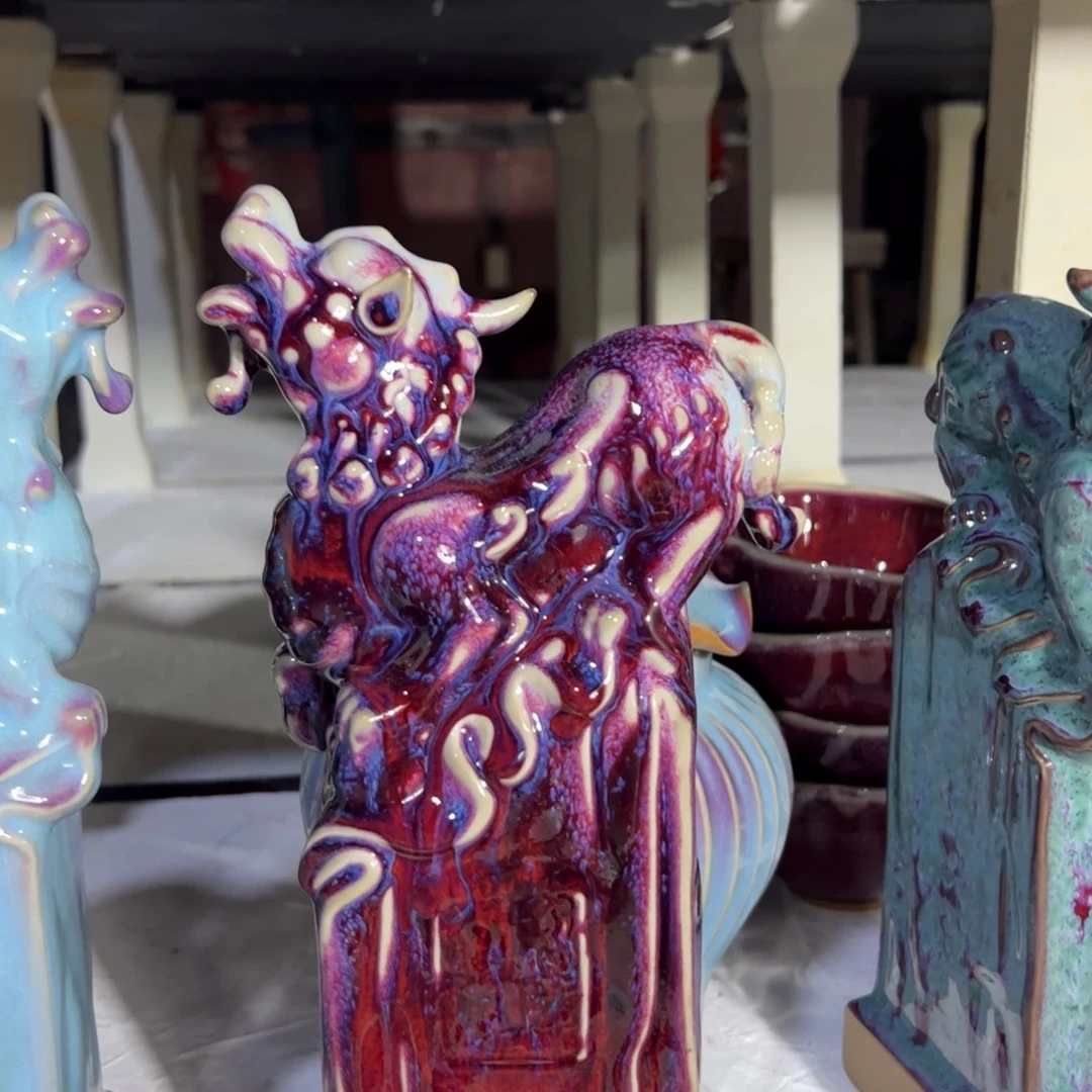 摆件郑家钧窑摆件