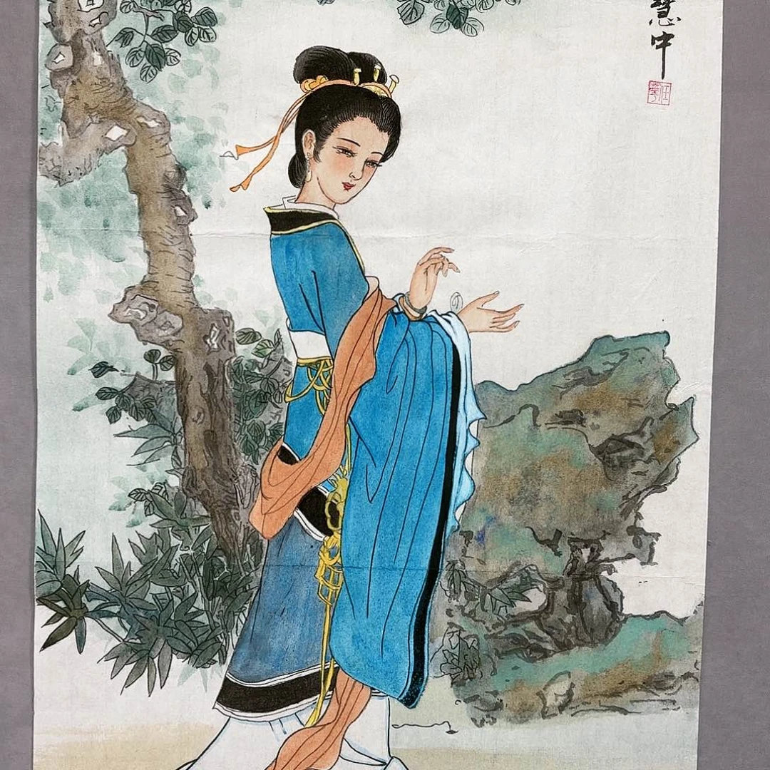 国画国画纯手绘作品请放心去藏