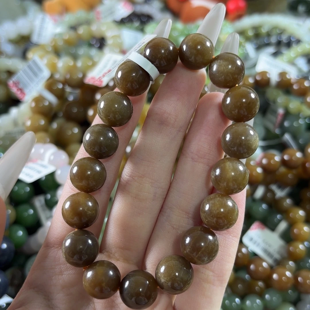 和田玉未镶嵌手链237