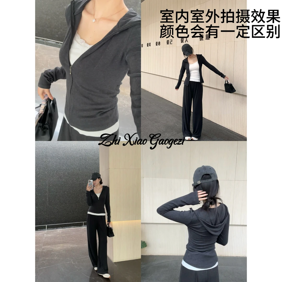 纸片人套装/加长春夏lul* 风随性舒适休闲修身运动套装女 SP085