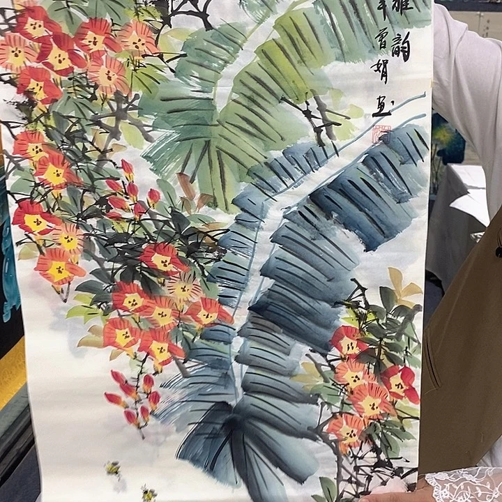 国画国画作品手绘