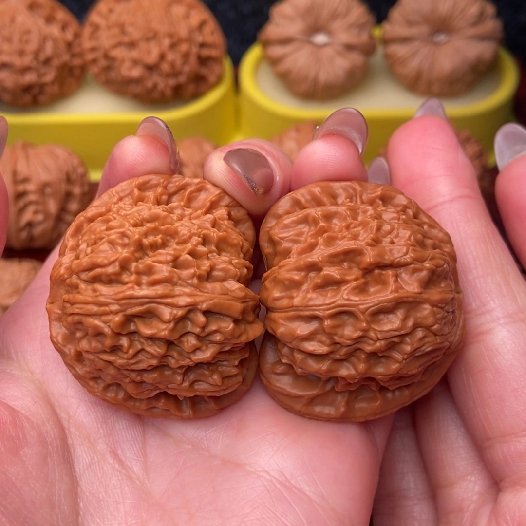 吊坠文玩核桃42白狮子