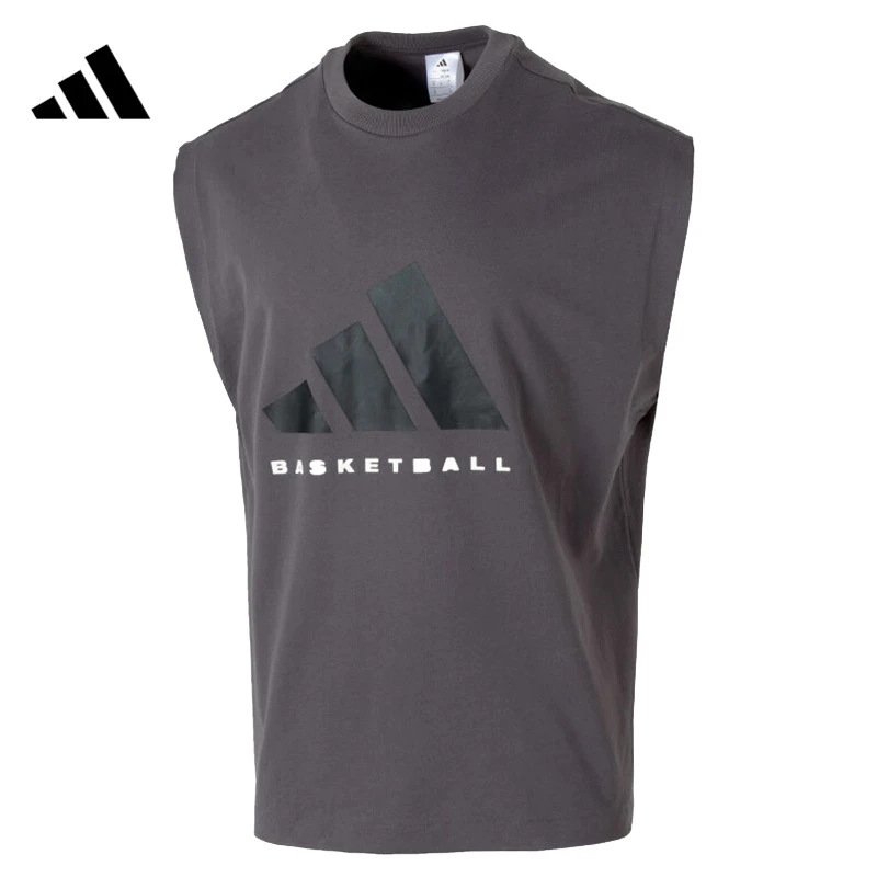 adidas阿迪达斯男女运动休闲无袖T恤JC7836