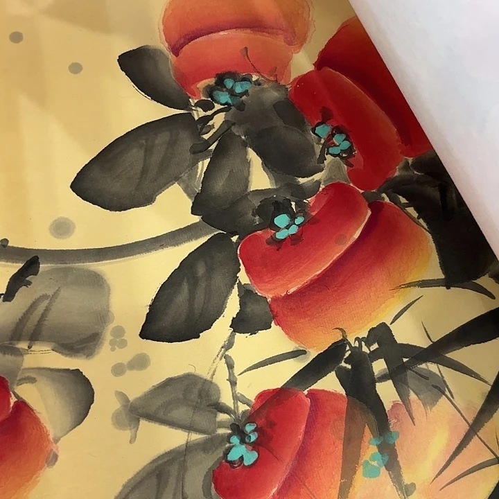 永***乐国画听兰老师花鸟