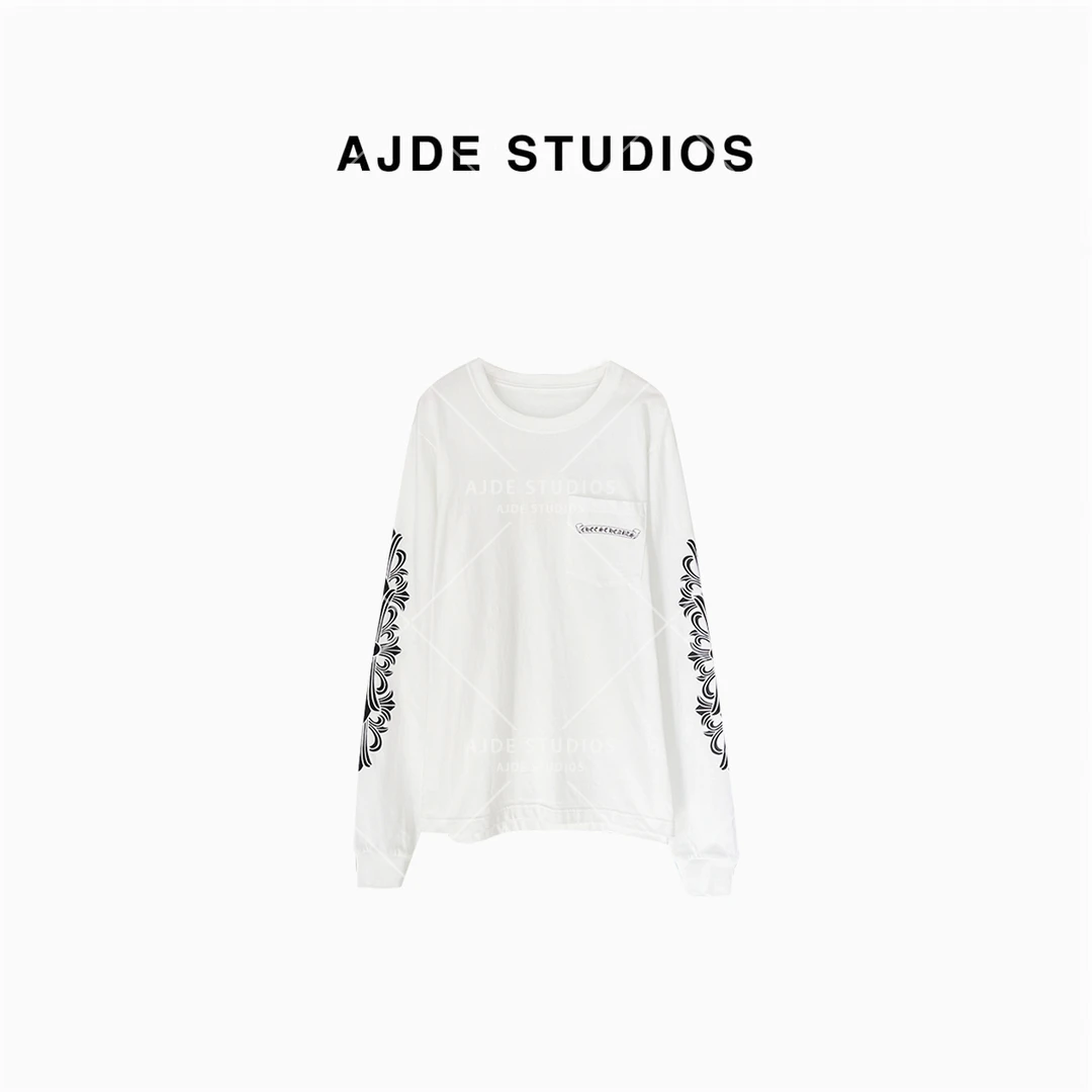 AJDE｜梵文重叠印花T恤 09