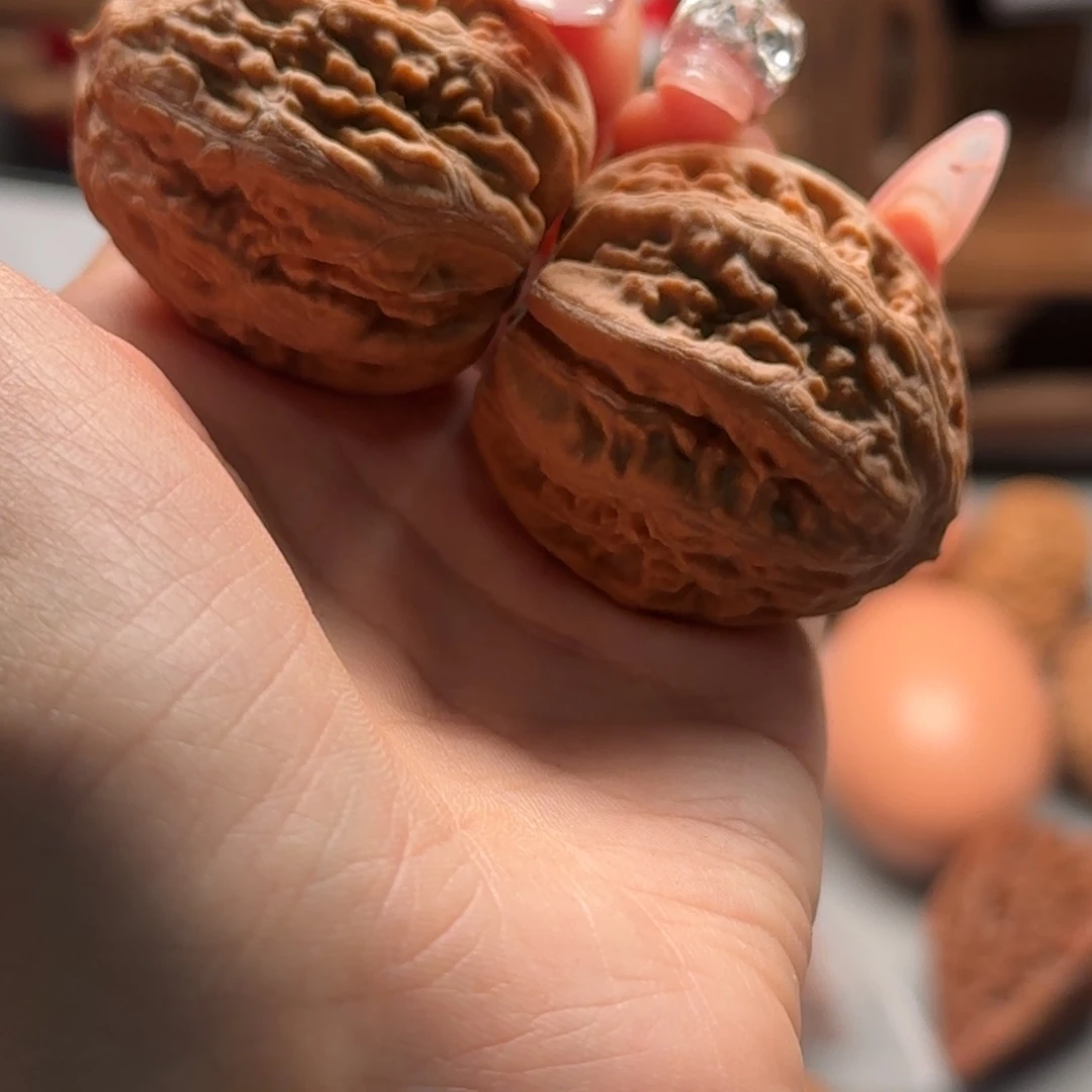 文玩核桃把件楸百核155