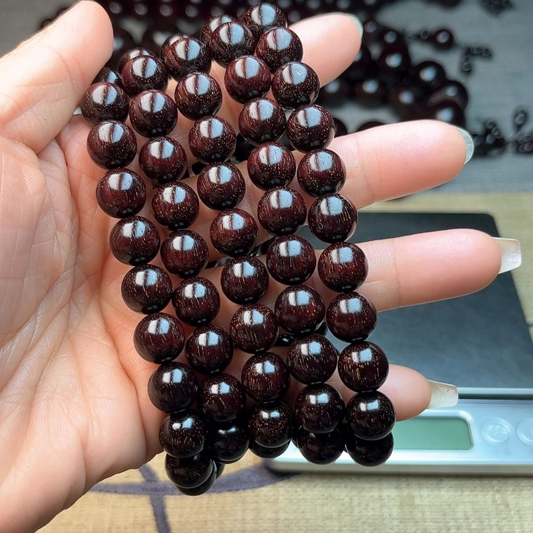 檀香紫檀（小叶紫檀）1.0 108颗 满星