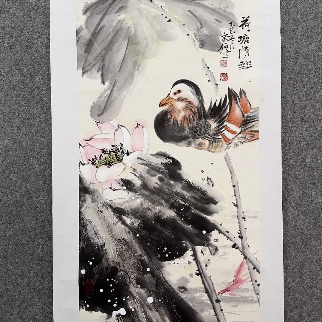 国画zz谢宗伯老师手绘作品