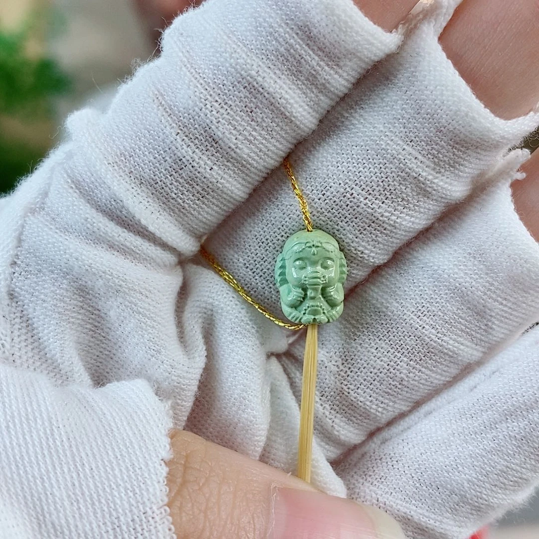 未镶嵌绿松石珠宝奇石