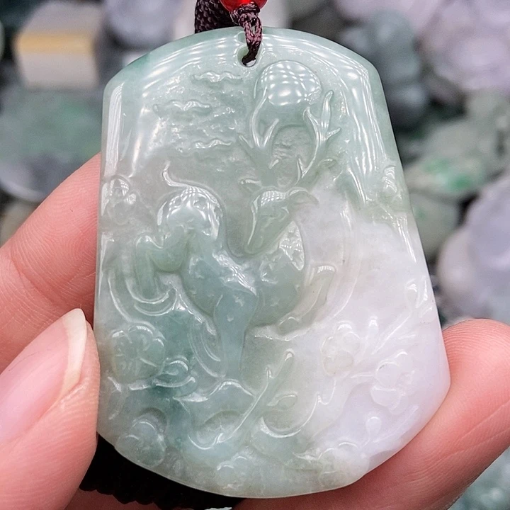 颈饰未镶嵌翡翠翡翠