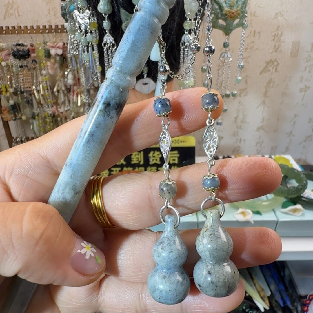 岫玉未镶嵌发簪福利款