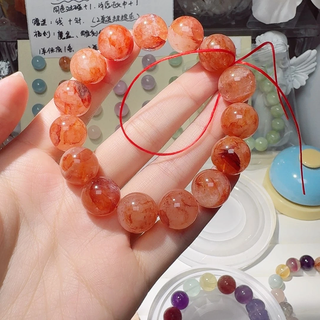 水晶手链银S925镶嵌