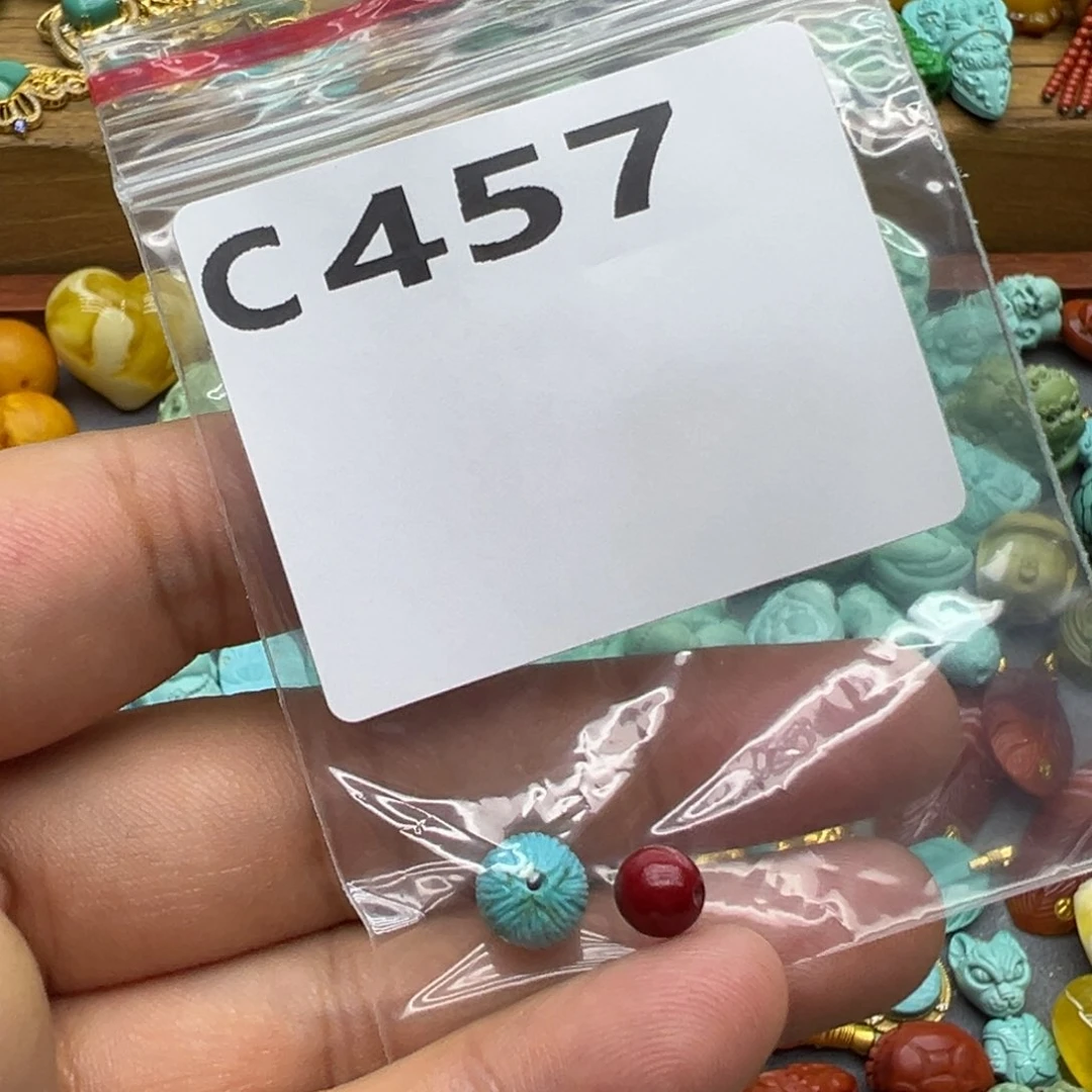 南红玛瑙颈饰未镶嵌自****运