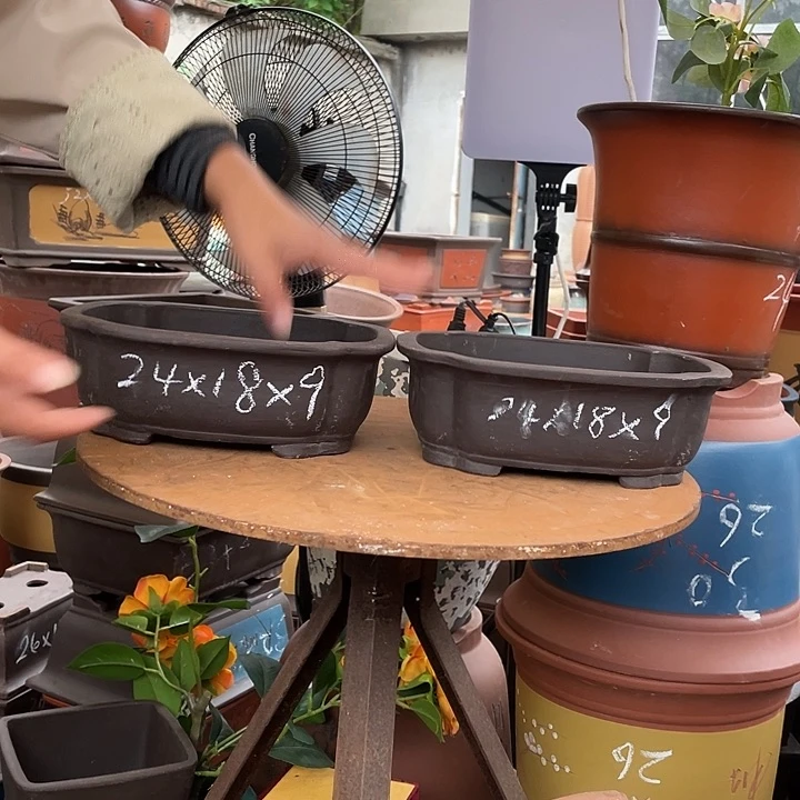 24+24海棠花盆紫砂花盆紫砂