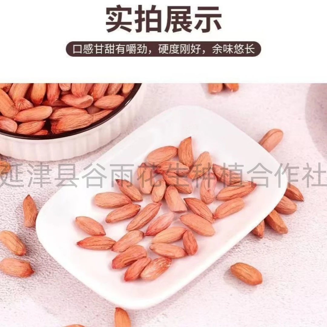 农家当季瘪花生米甘甜清香新鲜现脱壳低油生秕花生办公营养小代餐