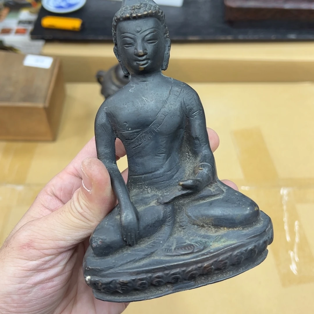 铜中古工艺品摆件