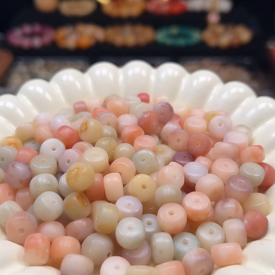 菩提根/象牙果手串卡10非料花皮药片110颗