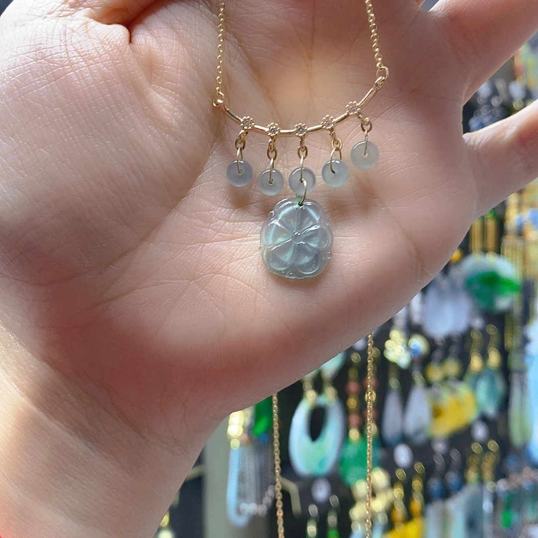 未镶嵌翡翠耳饰翡翠