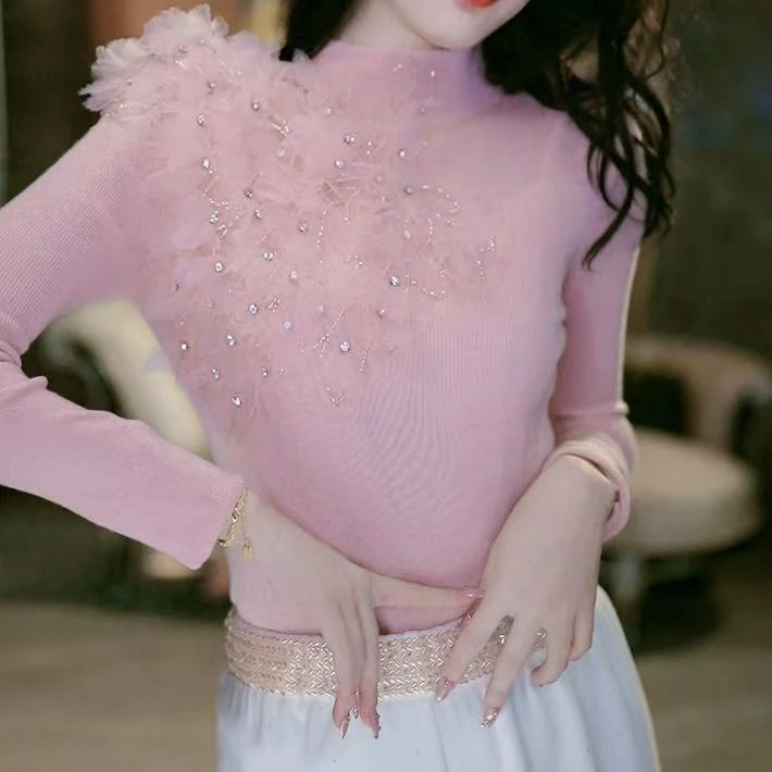 12.24【流星花园】法式重工气质时尚百搭上衣