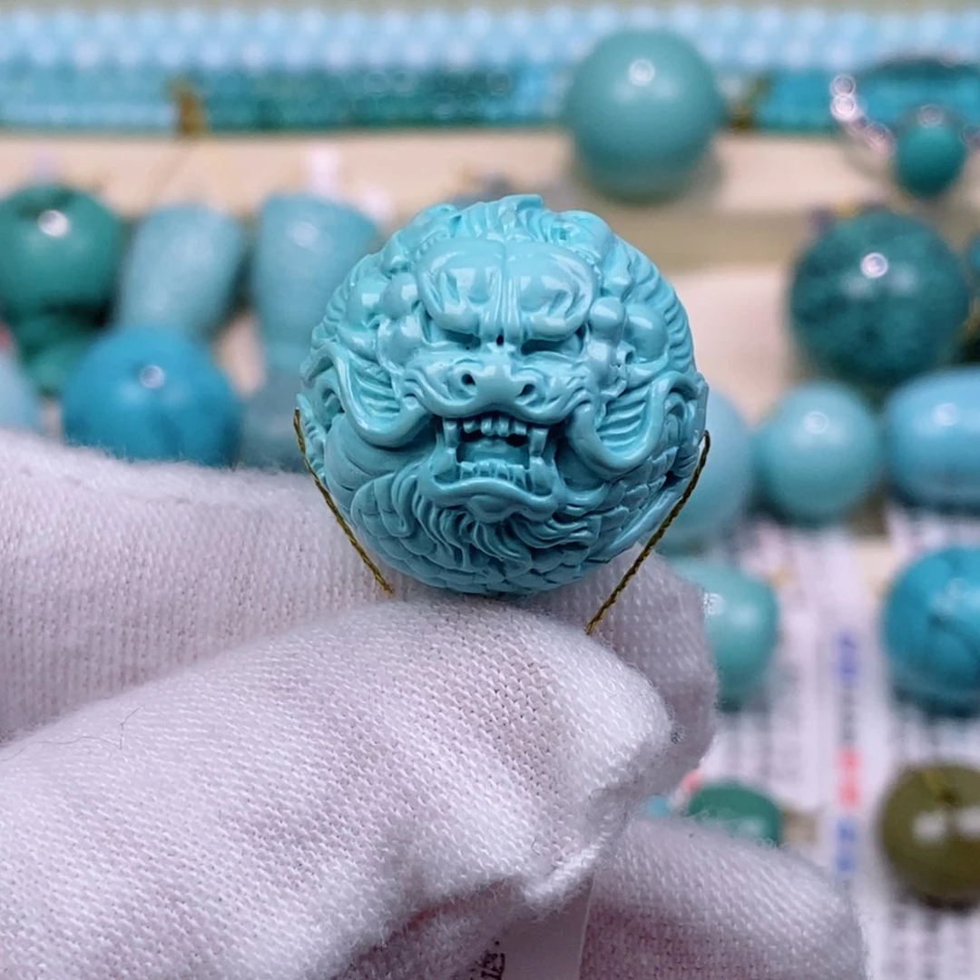 绿松石珠宝奇石未镶嵌大**b