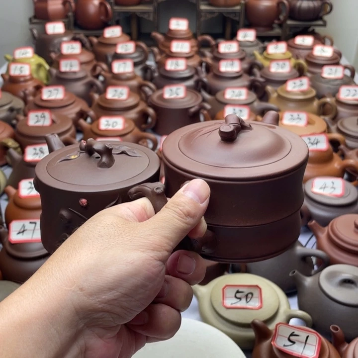 峰***哥茶壶紫砂宜兴紫砂半手工