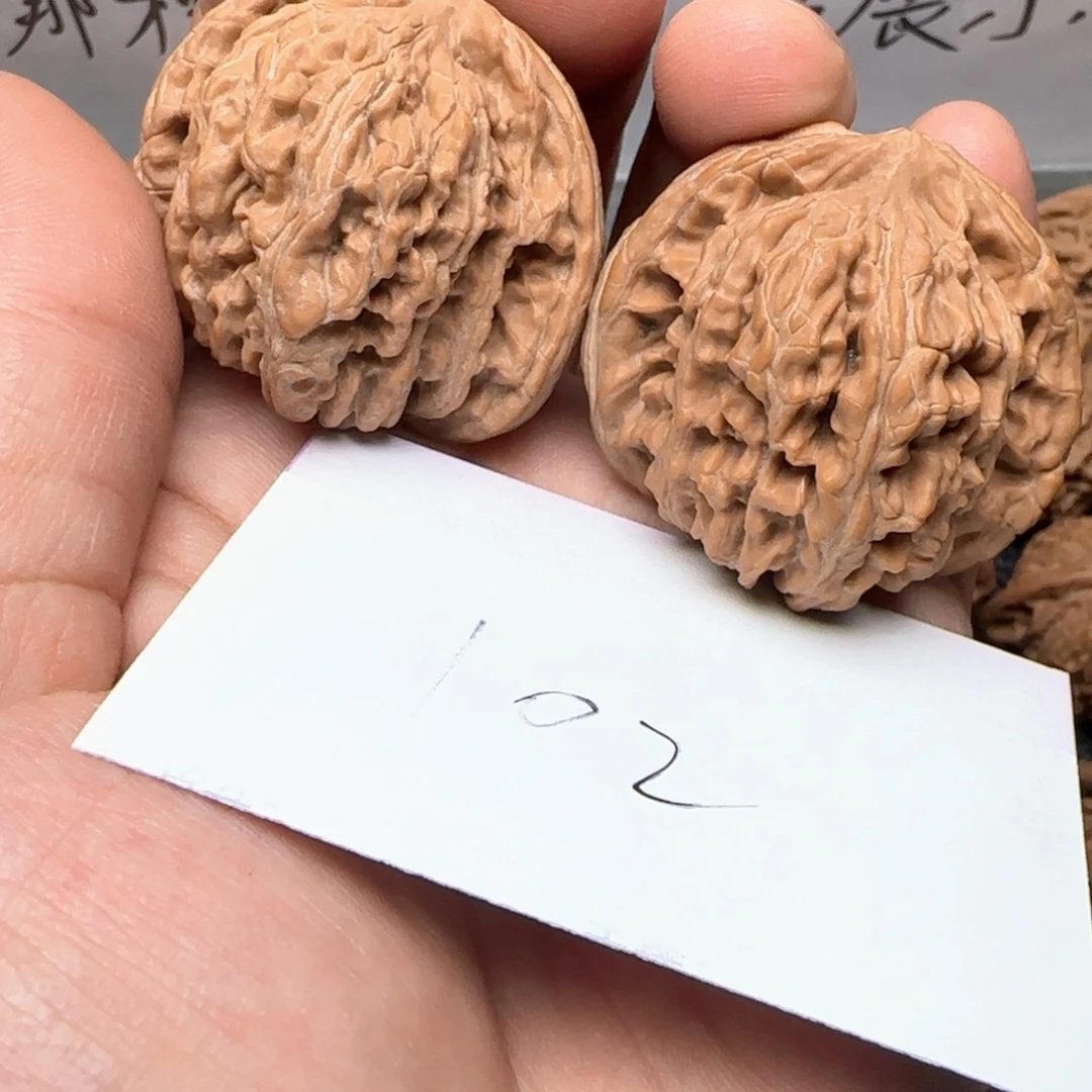 文玩核桃把件骑*102 四座楼42 尺