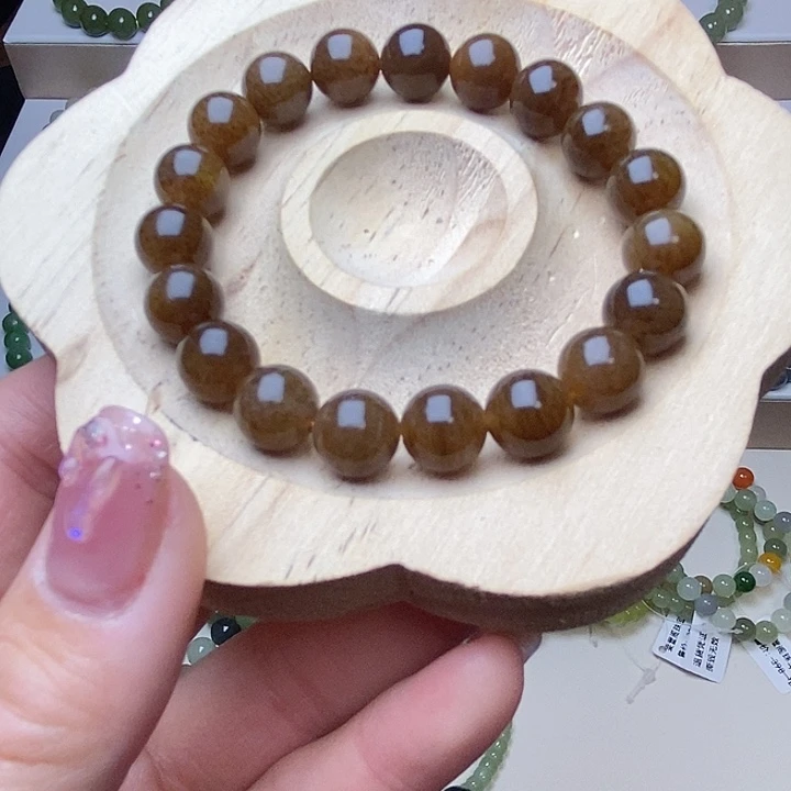 和田玉未镶嵌手串