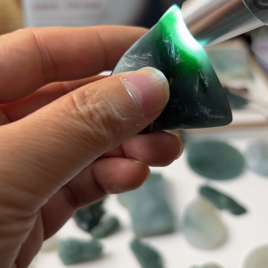 翡翠银S925镶嵌颈饰