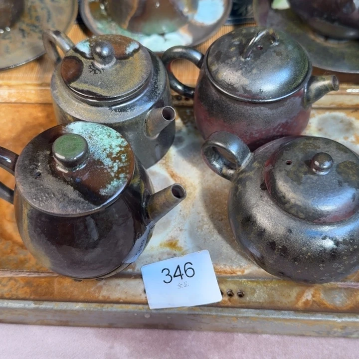 L***p陶荣纯柴烧全手工4件