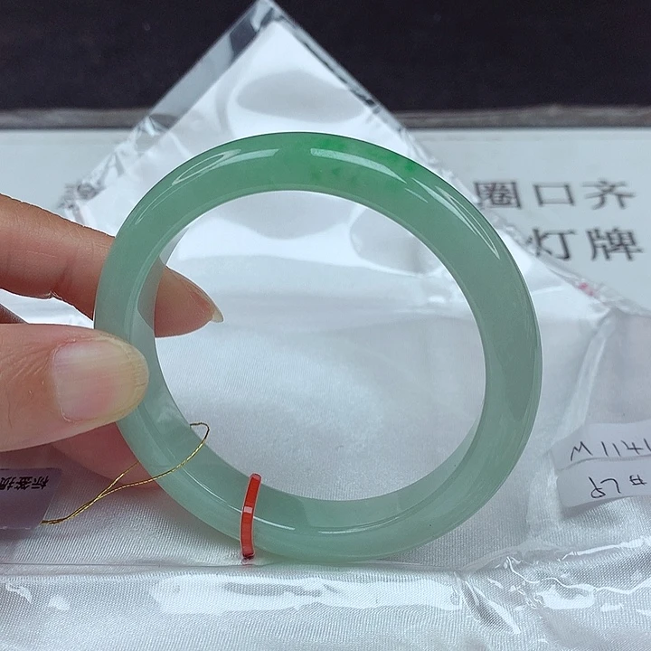 未镶嵌手镯翡翠57圈4150