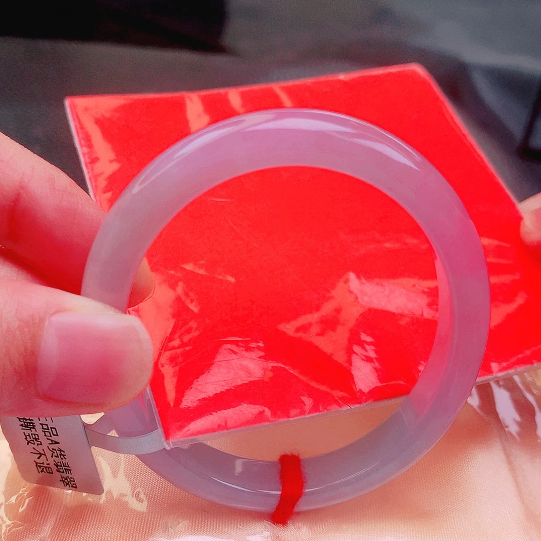 翡翠未镶嵌手镯缅甸天然a货翡翠手镯