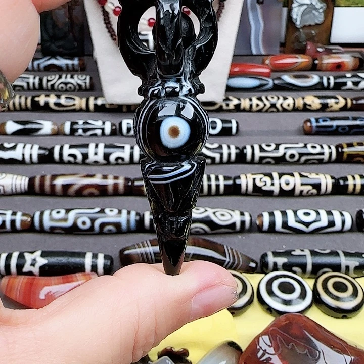 玛瑙/玉髓合金珠宝半成品